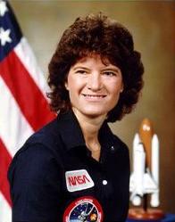Sally Ride, the first American woman in space.
