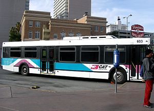 English: A Citizens Area Transit New Flyer D40...